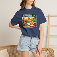 Image 1 of California Road Trip T-Shirt — Vintage Sunset Scenic Travel Tee