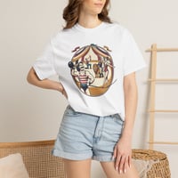 Image 4 of Circus Strongman T-Shirt — Vintage Carnival Weightlifter Graphic
