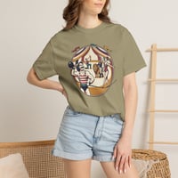 Image 10 of Circus Strongman T-Shirt — Vintage Carnival Weightlifter Graphic
