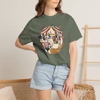 Image 13 of Circus Strongman T-Shirt — Vintage Carnival Weightlifter Graphic