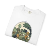 Image 3 of Alien Picnic T-Shirt — Retro Cute UFO Graphic Tee