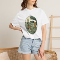 Image 4 of Alien Picnic T-Shirt — Retro Cute UFO Graphic Tee