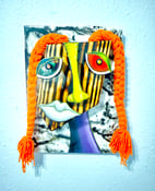 Image of 3D Mask Orange Hair 