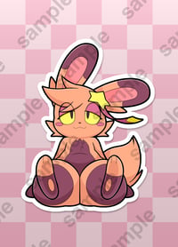 Image 1 of Mauve Vinyl Sticker