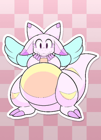 Image 2 of Mallow Vinyl Sticker