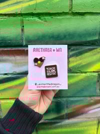 Image 4 of TEACH BLAK PINS ( 2 PACK )  