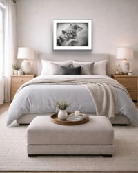 Image 2 of "Safety with you" Giclee fine art print 