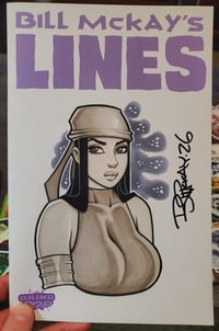 Image of Elektra Original 1/1 Sketch Cover 