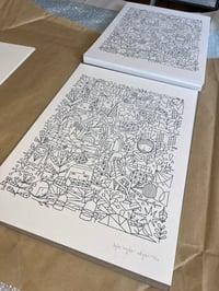 Image 1 of In the dark I feel calm - Limited edition print