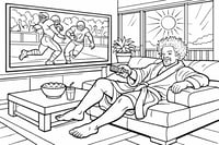 Image 3 of Mr. Him Adult Coloring book