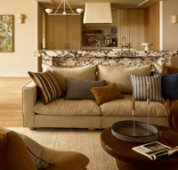 Image 3 of Indigo Linen Cushion