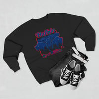 Image 3 of Buffalo by a Billion Crewneck Sweatshirt – Vintage Blue Buffalo Graphic