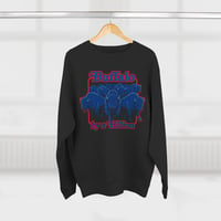 Image 4 of Buffalo by a Billion Crewneck Sweatshirt – Vintage Blue Buffalo Graphic
