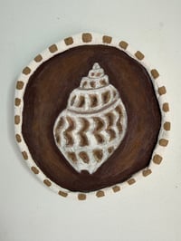 Image 1 of Chocolate swirl orignal plaster artwork