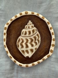 Image 2 of Chocolate swirl orignal plaster artwork