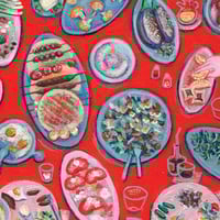 Image 6 of Tawle Resto Libanais - A2 - LIMITED EDITION PRINT