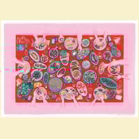 Image 2 of Tawle Resto Libanais - A2 - LIMITED EDITION PRINT