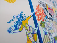 Image 5 of Sérigraphie sur 3 étages - SILKSCREEN - LIMITED EDITION PRINT