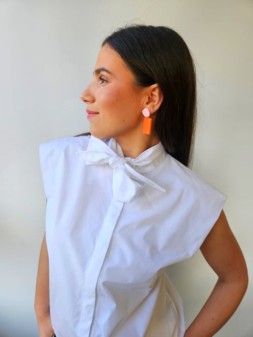 Image of Pendientes VERA - Rosa-naranja