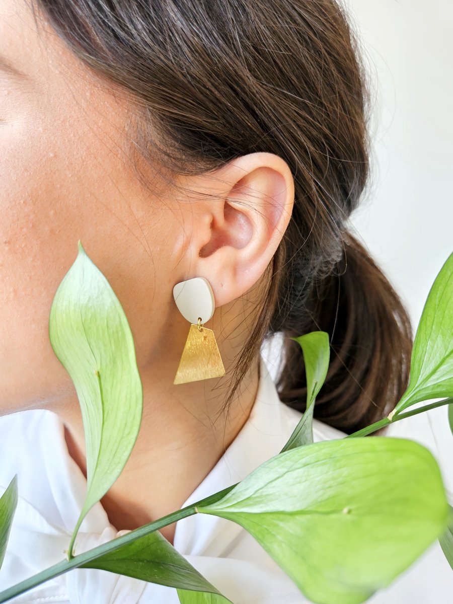 Image of Pendientes GIULIA - Beige