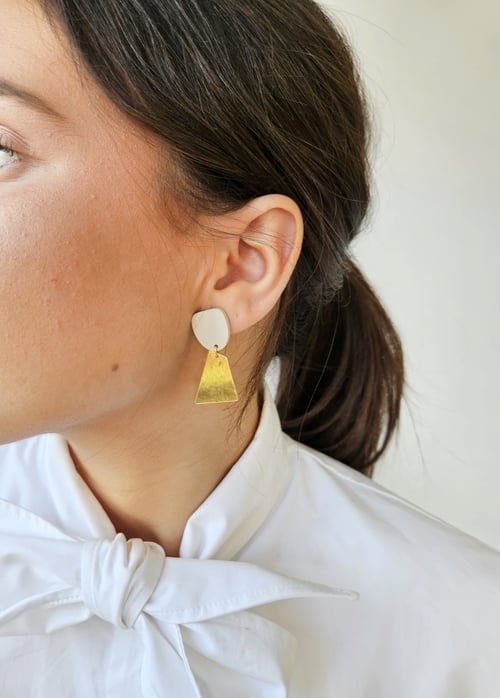 Image of Pendientes GIULIA - Beige