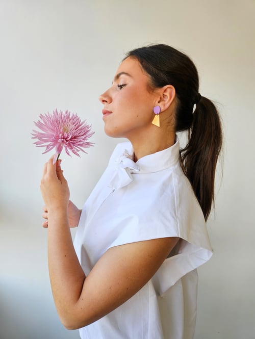 Image of Pendientes GIULIA - Morado