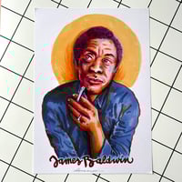 Image 1 of James Baldwin - A4 - LASER PRINT