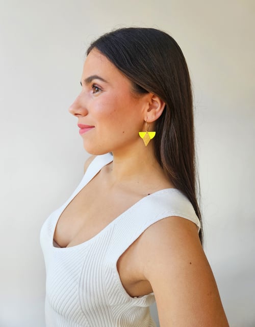 Image of Pendientes MIA - Verde manzana