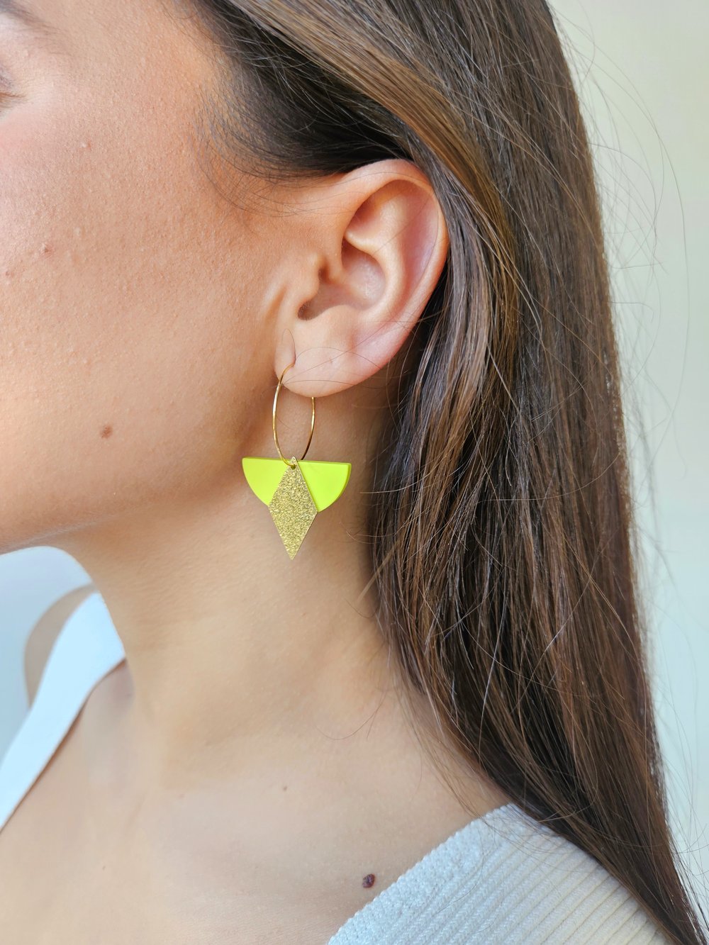 Image of Pendientes MIA - Verde manzana