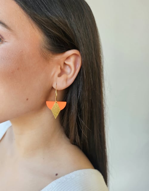 Image of Pendientes MIA - Naranja
