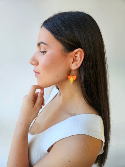 Image of Pendientes MIA - Naranja