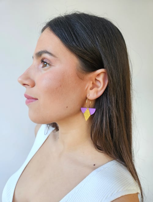Image of Pendientes MIA - Morado