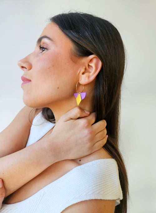 Image of Pendientes MIA - Morado