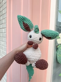 Image 1 of Crochet Leafeon Plushy