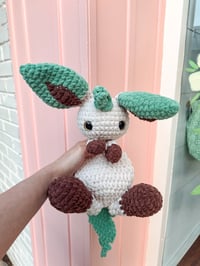 Image 2 of Crochet Leafeon Plushy