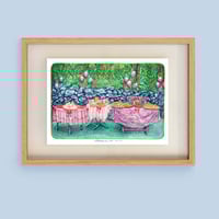 Image 1 of Buffet d'anniversaire 90's - A3 - LASER PRINT