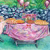 Image 2 of Buffet d'anniversaire 90's - A4 - LASER PRINT