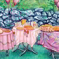 Image 3 of Buffet d'anniversaire 90's - A4 - LASER PRINT