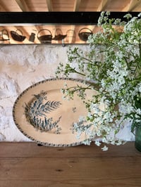 Image 1 of Plat oval en terre de fer - Art de la table 