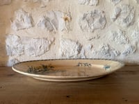 Image 6 of Plat oval en terre de fer - Art de la table 