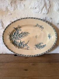 Image 9 of Plat oval en terre de fer - Art de la table 