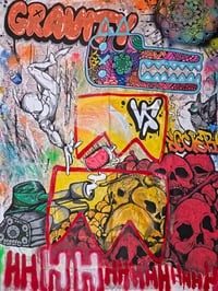 Image 1 of GRAVITY VS SOCIETY — original artwork — collaboration with Mister Mistry and Marc Craig