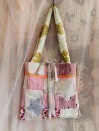 Vintage Quilt Tote Bag