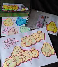 Small Canvas + Assorted sketches