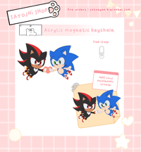 [pre-order] Acrylic Magnetic Keychain