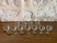 Image 4 of Verres à liqueurs anciens - Art de la table brocante 