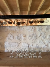 Image 1 of Verres à liqueurs anciens - Art de la table brocante 