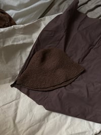 Image 2 of cotton cloche hat