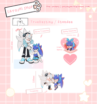 [pre-order] TrueDestiny & Baby Destiny Standee