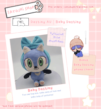 [pre-order] 🩵🎀 Baby Destiny Plush Doll